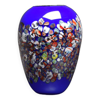 Murano Vase, Seguso Millefiori