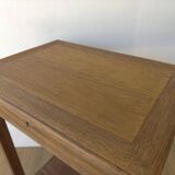 Old oak side table from the 50s.