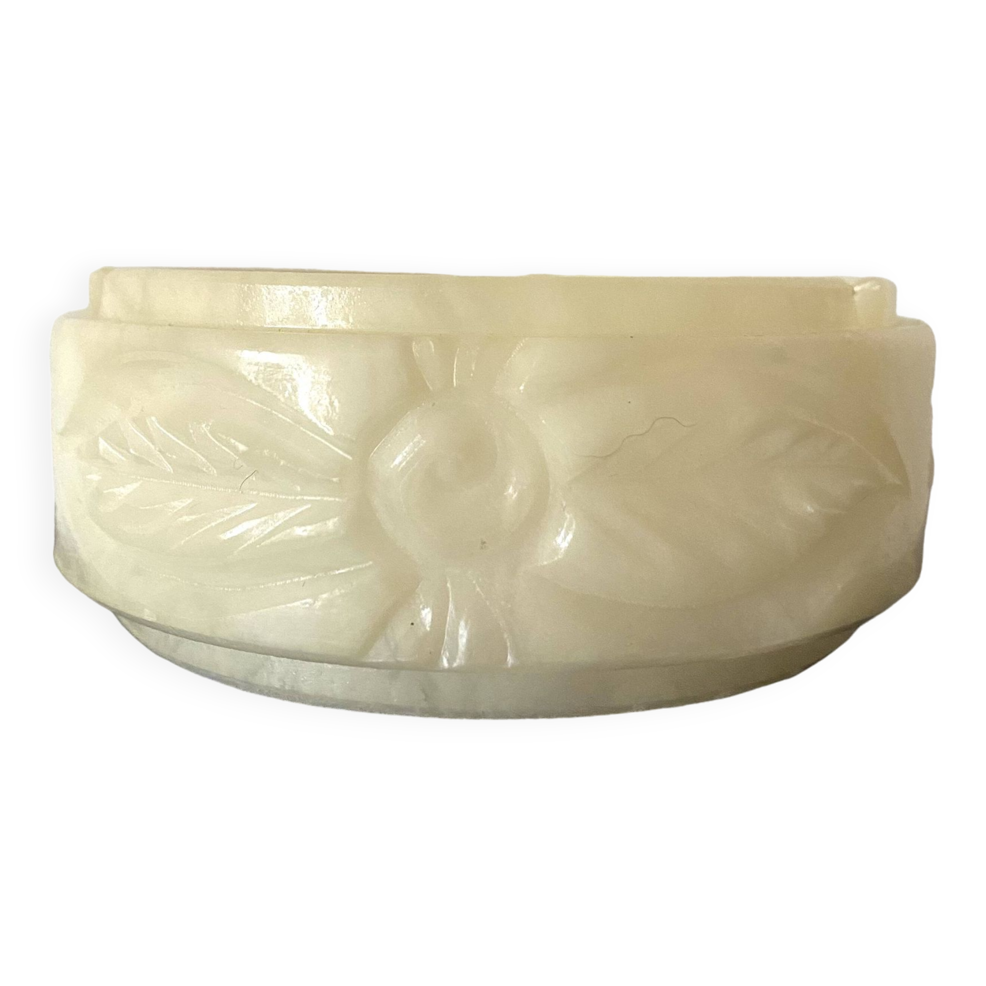Vintage alabaster ashtray