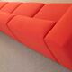 Vitra modular soft 5-seat sofa by Jasper Morrison in red Fabric