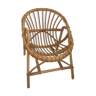 Child 60s rattan chair