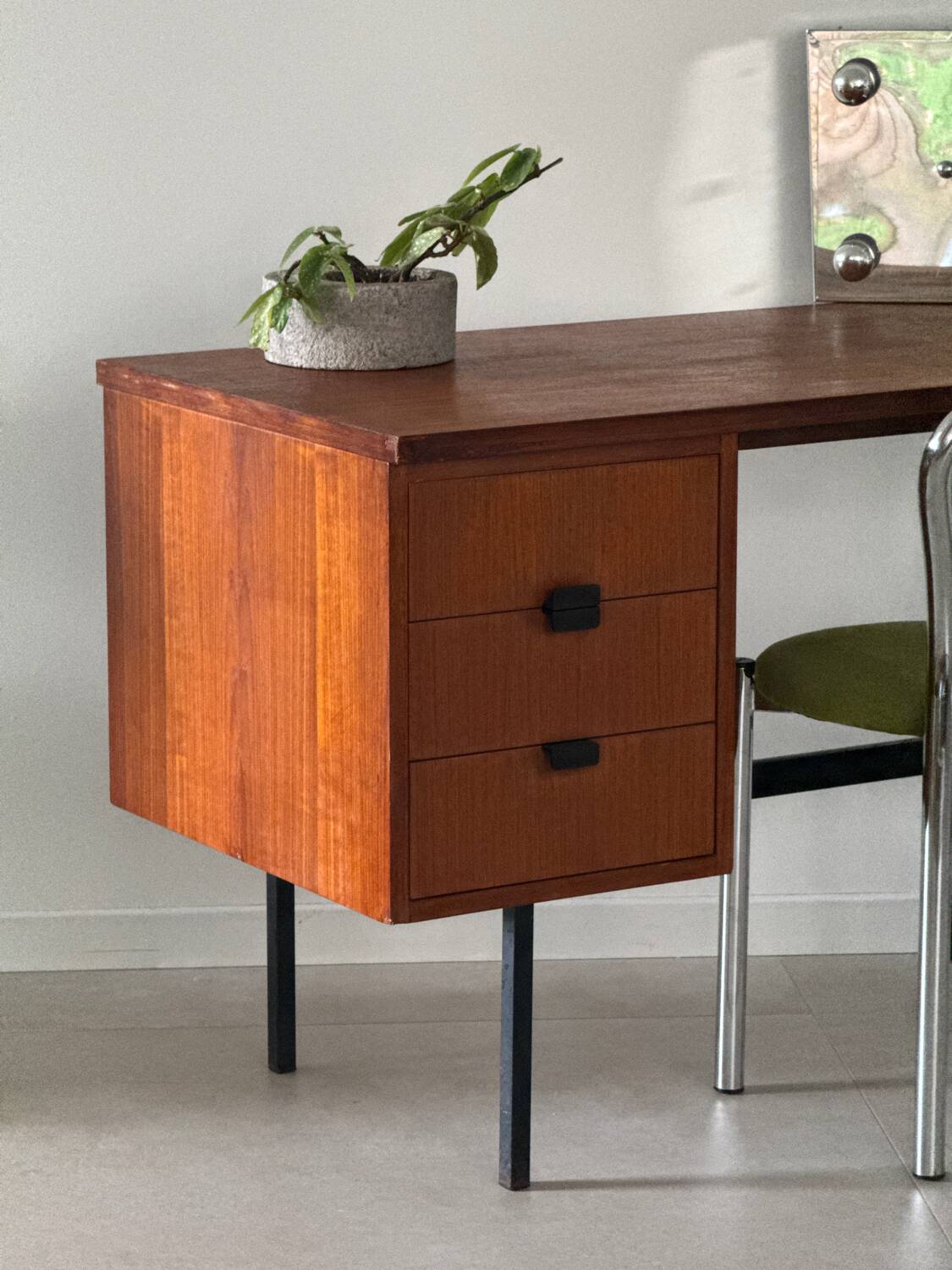 Vintage desk by Jacques HITIER 1950