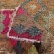 Pink Brown Modern Oushak Runner Rug, 75x352Cm