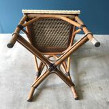 Series of 4 Parisian bistro chairs