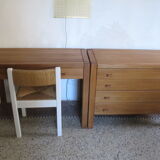 Solid Elm Office House Regain
