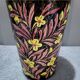 Ceramic vase signed Cérart Monaco in very good condition