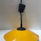 Yellow and white metal suspension Oscar made in Italy.
