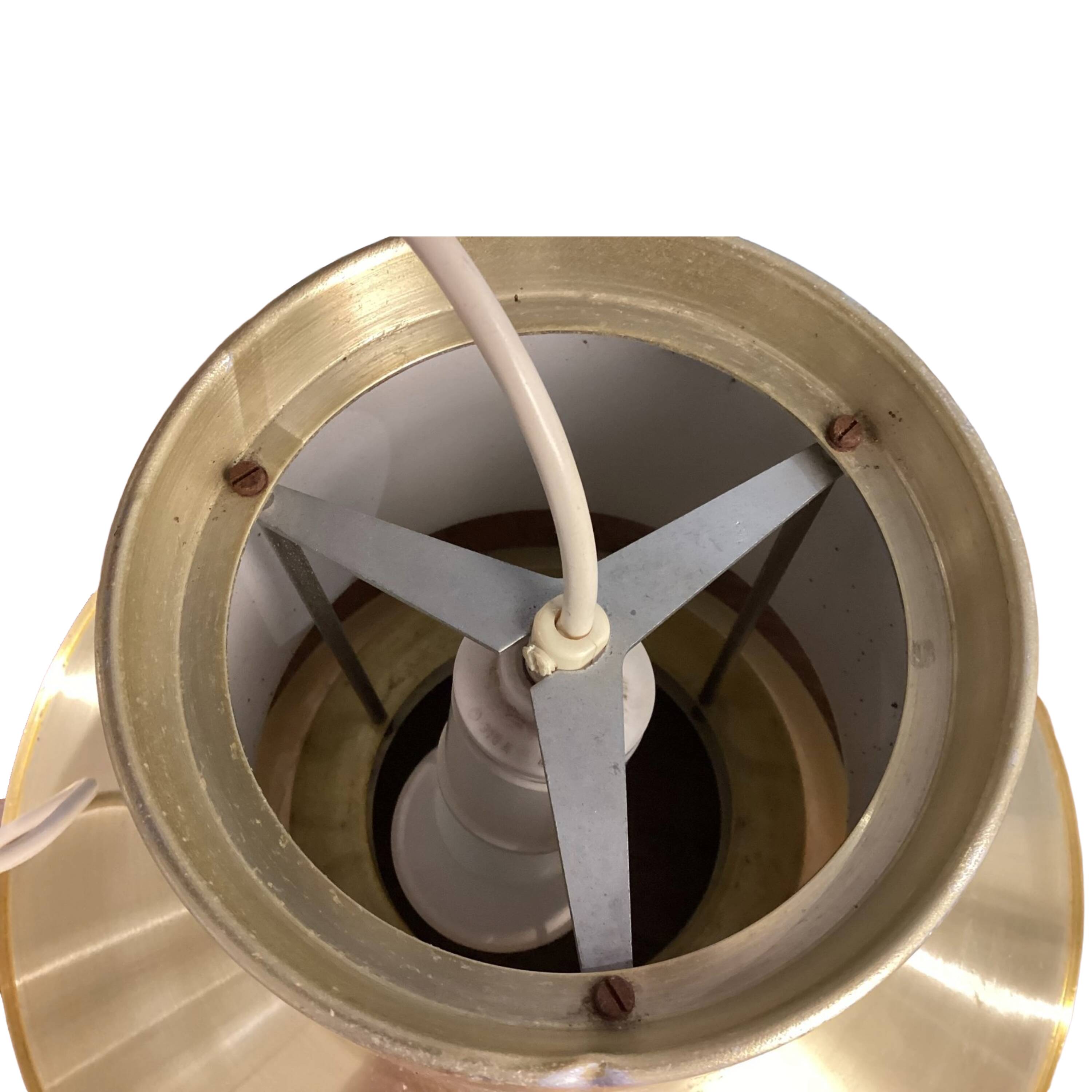 Pair of "Auditorie" pendants by Svend Middelboe for Nordisk Solar 1960