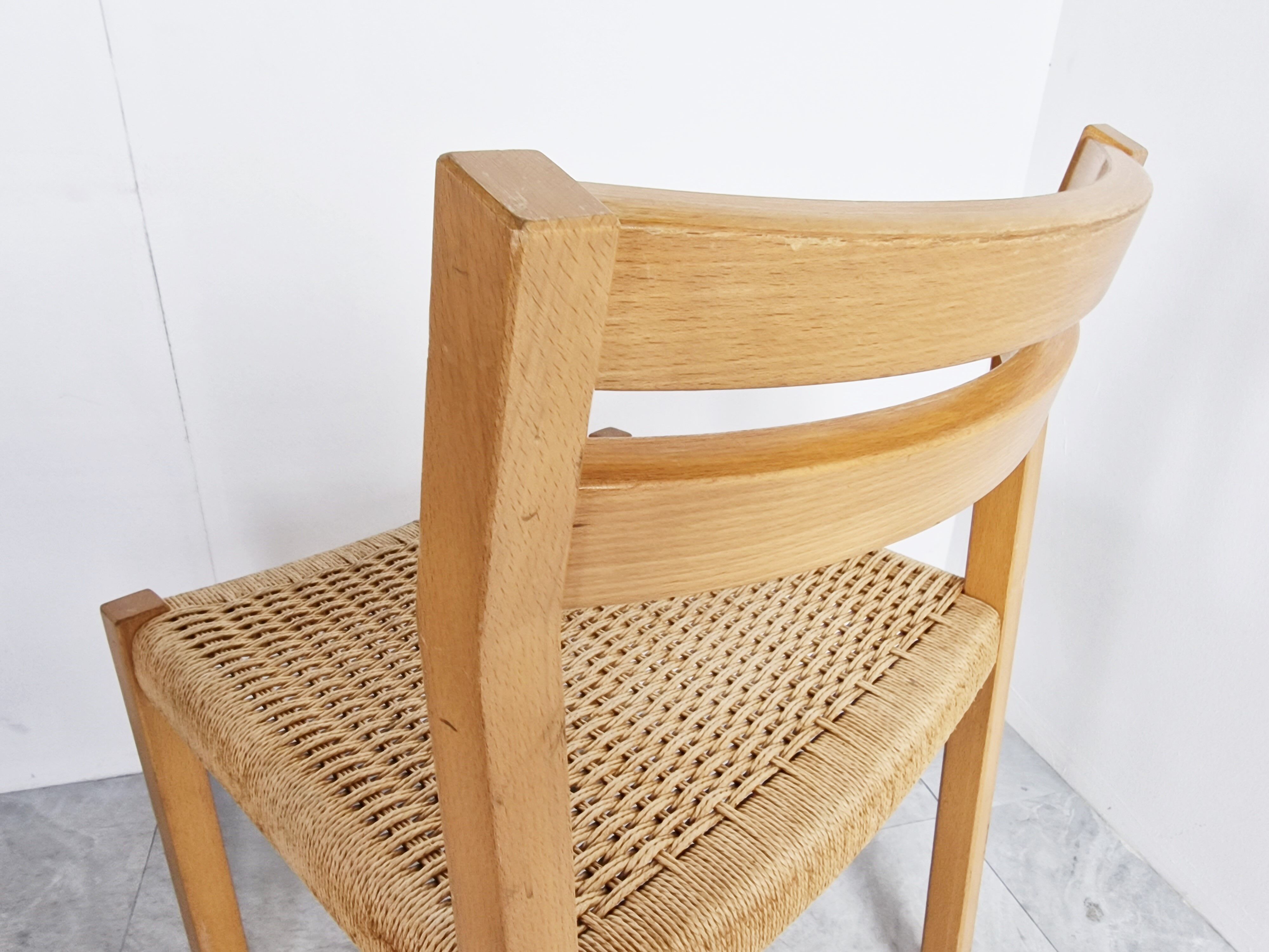 Danish Oak Chairs by Niels Otto Møller for Møller Mobelfabrik, Set of 18