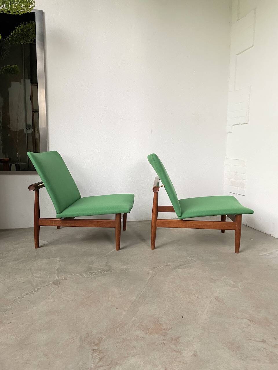 Pair of Finn Juhl Armchair model “Japan” France & Son