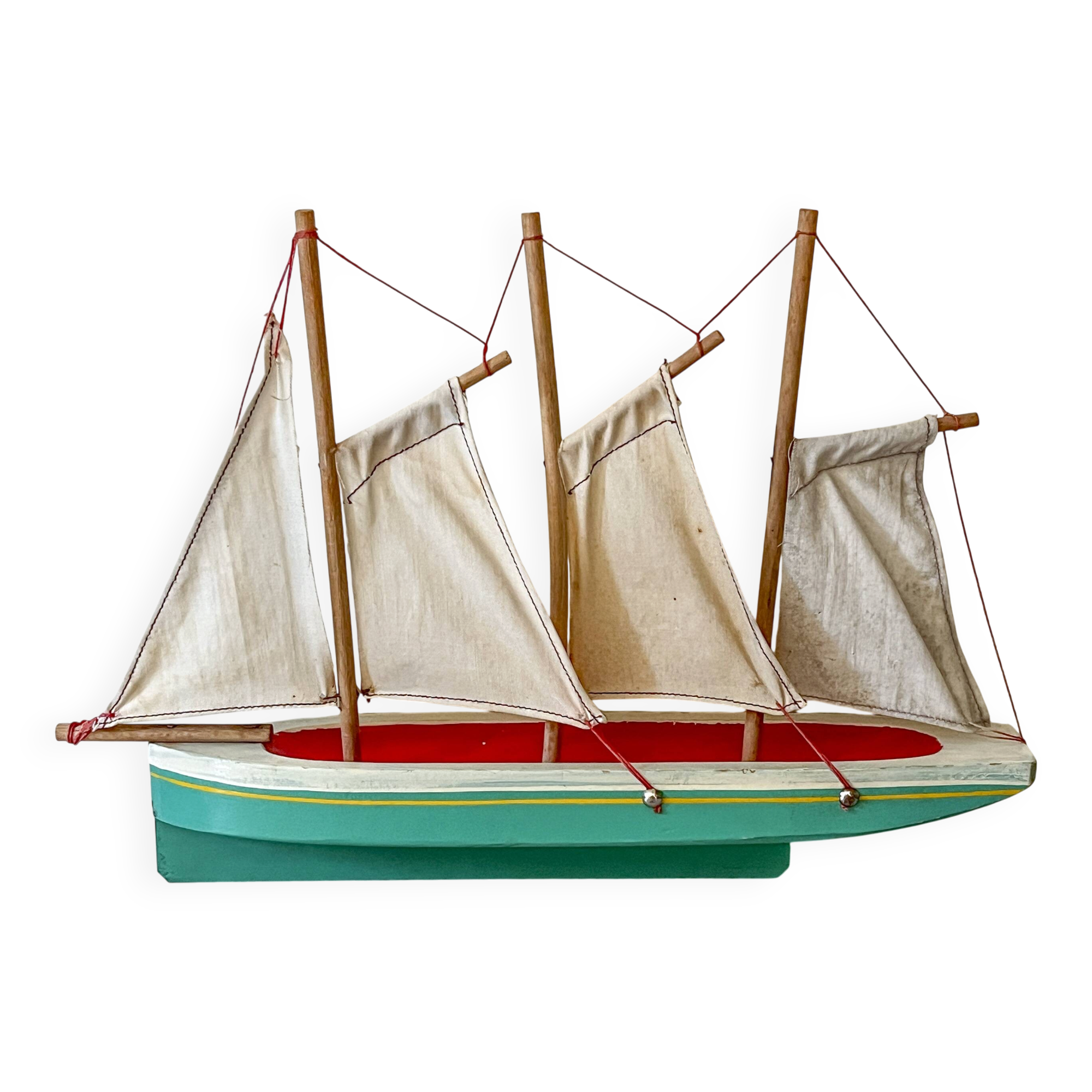 Three-masted basin sailing yacht by the German brand Greiner.