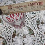 Vintage Harlequin crystal liqueur glasses