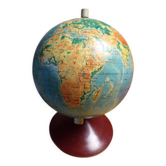 Polish 1960 terrestrial globe