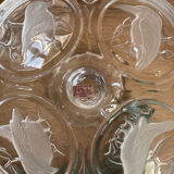 Vintage crystal bird bonbonnière