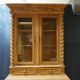Library showcase carved wood