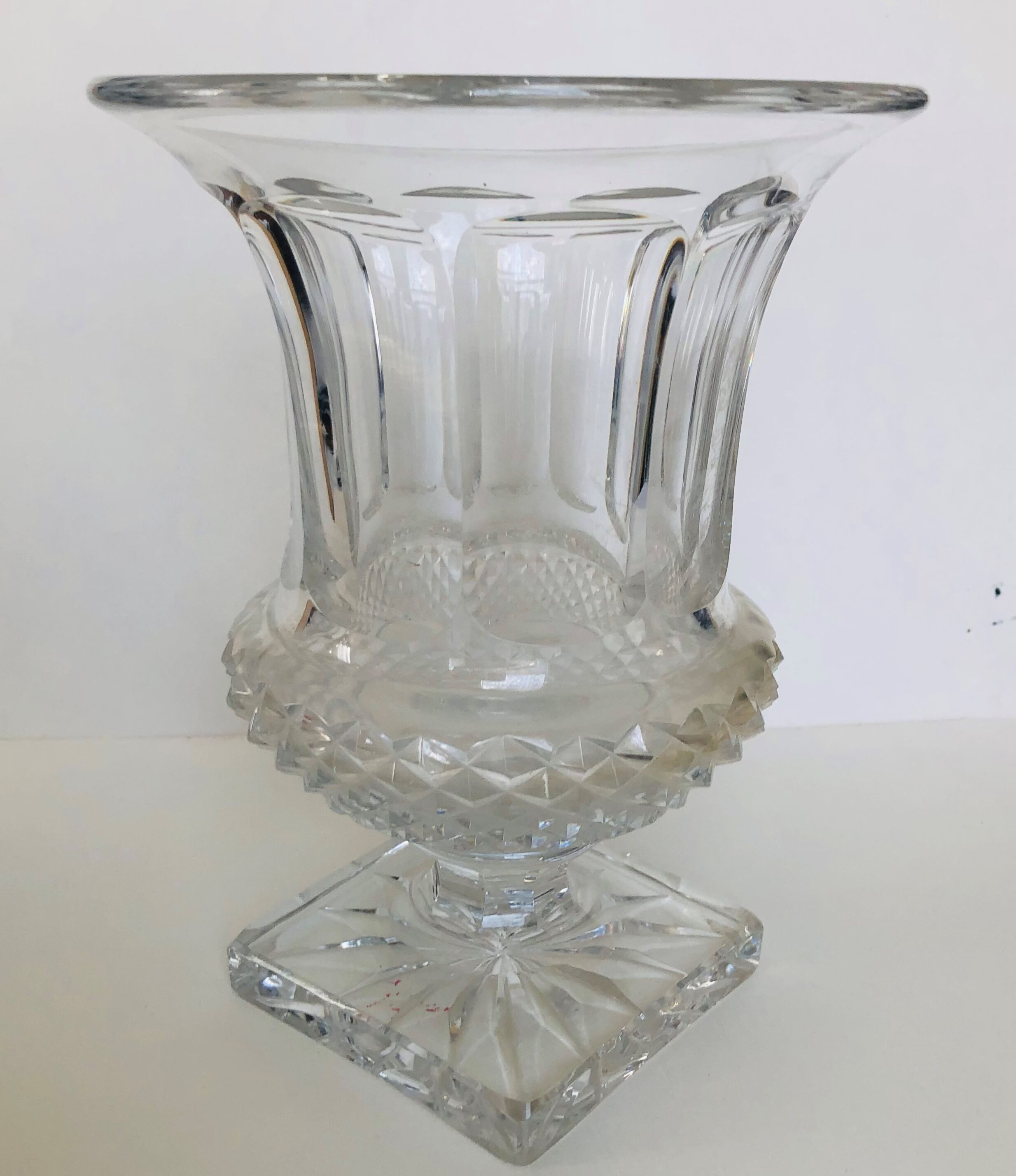 Vase Médicis en cristal de Saint Louis