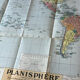 Very large Foldex world map - coloured world map 104x74cm
