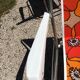 Paire de fauteuils de camping vintage