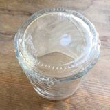 3 old chiseled glasses