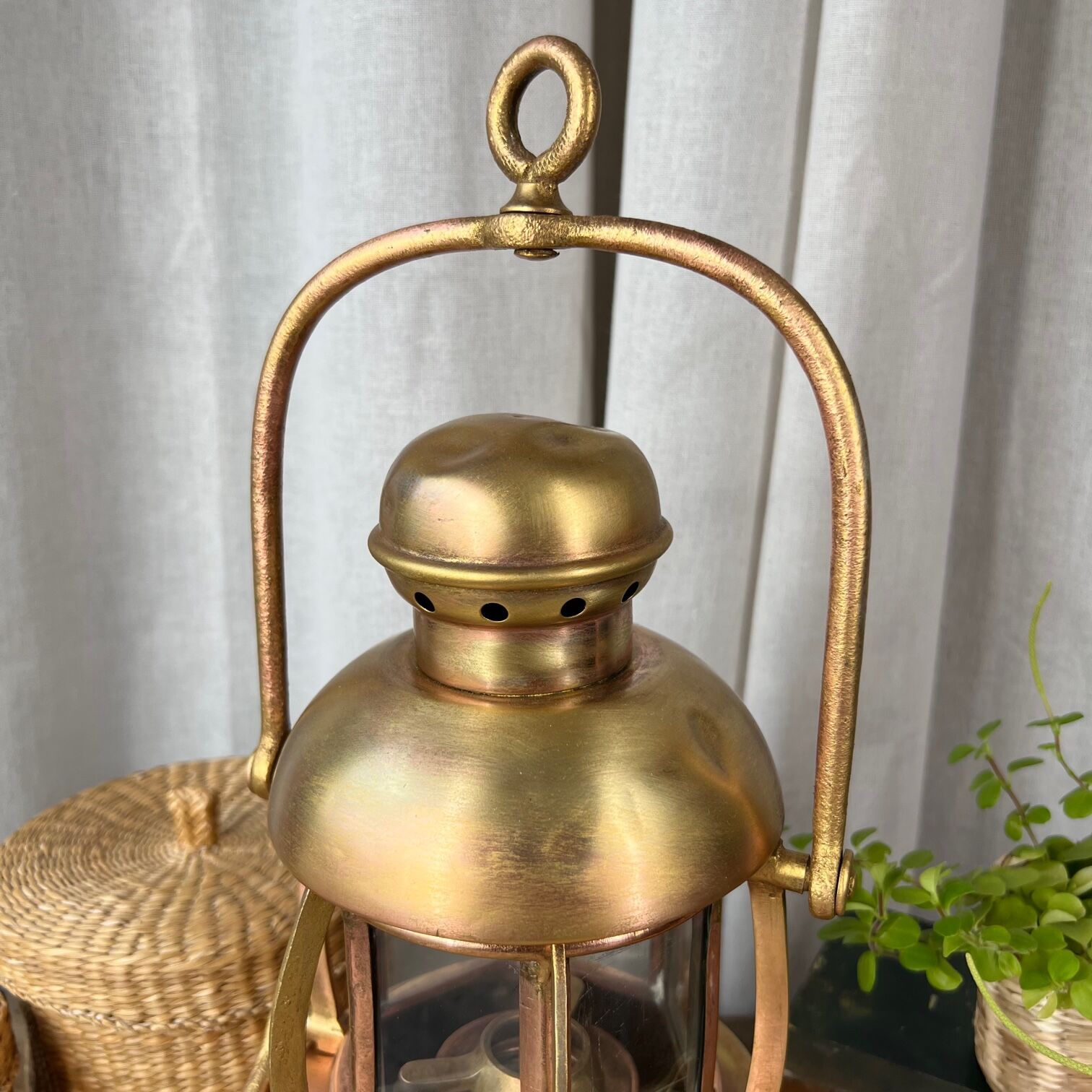 Old storm lamp from 1864