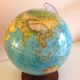 Globe in bright relief Rico Italy vintage 60s-70s