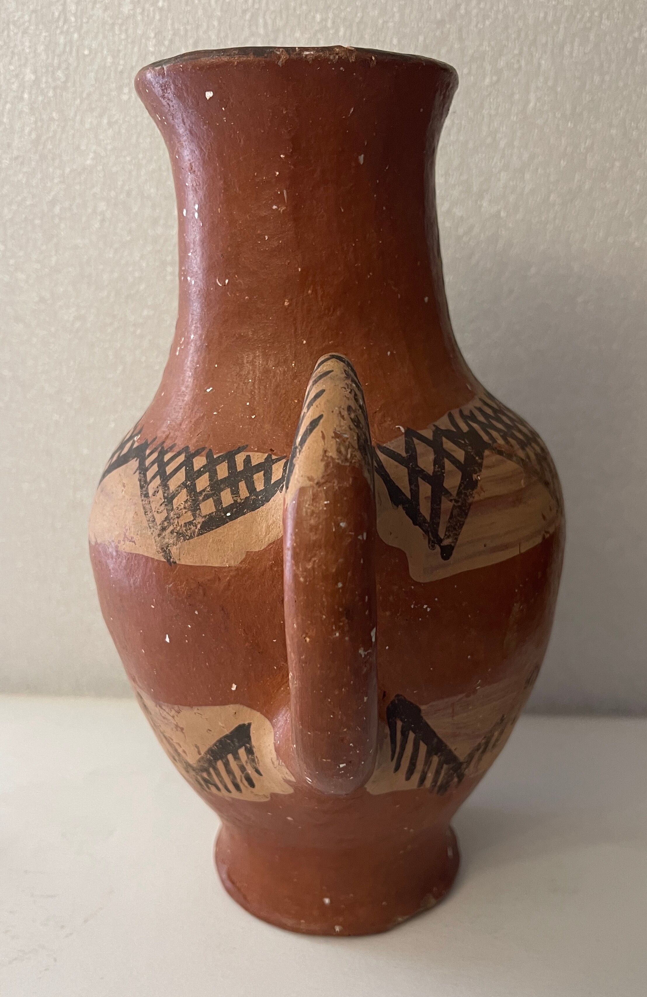 Jar Algeria, limestone and aluminum twentieth century