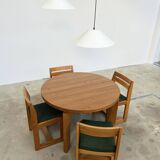 Lita 6047 White Pendant Light – Ø50 – 80s French Industrial Design