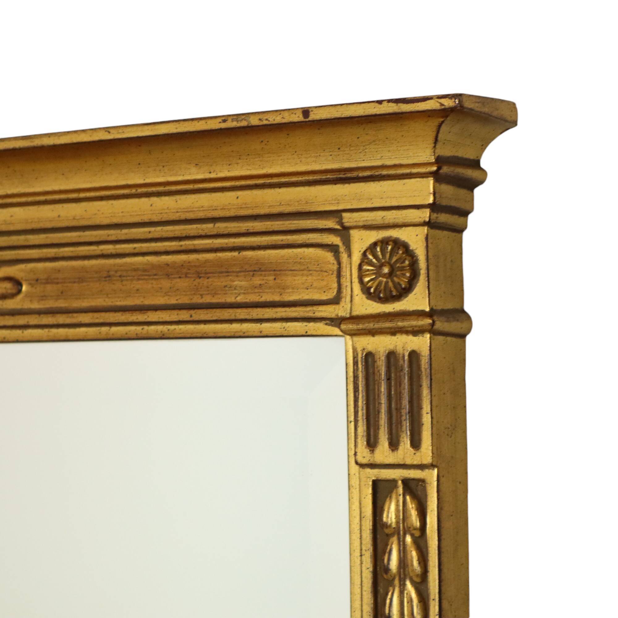 Miroir Vintage Deknudt Doré Style Empire Doré 102cm