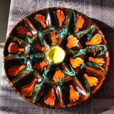 Vintage oyster dish Vallauris