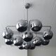XL Space age chandelier, 1960s