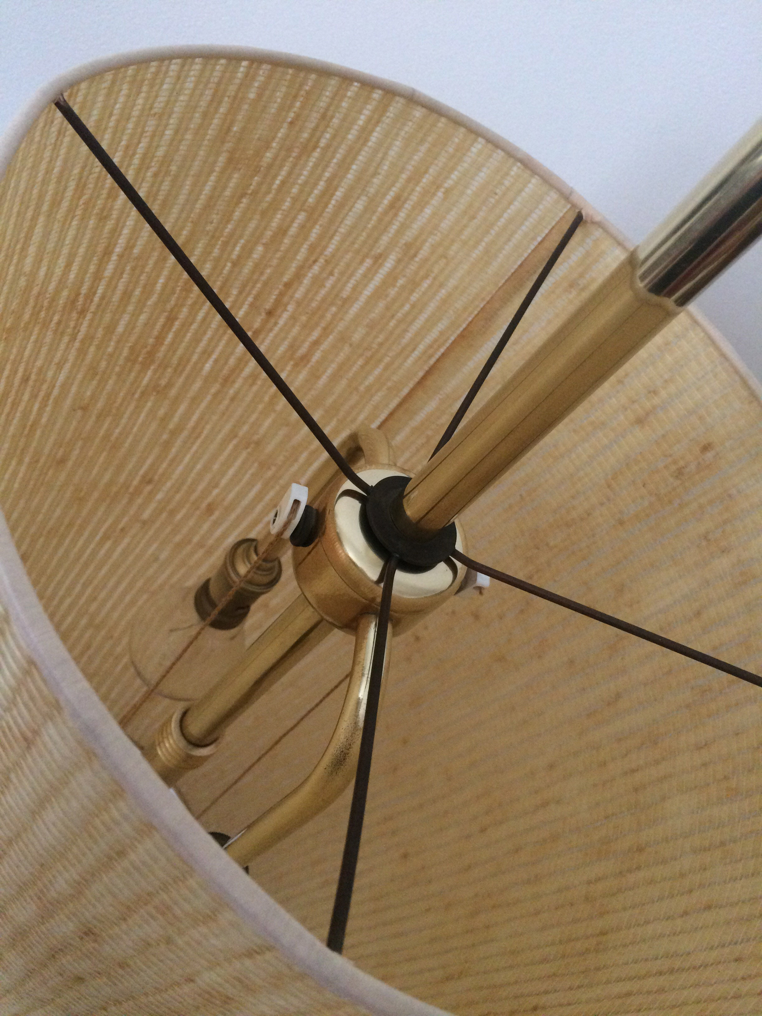 Adjustable floor lamp edited by Maison Monix in Paris in the 60's