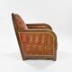 Art Deco work - armchair & ottoman