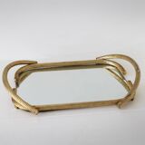 To French rope mirror serving tray