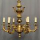 Mazarin chandelier. Solid bronze.