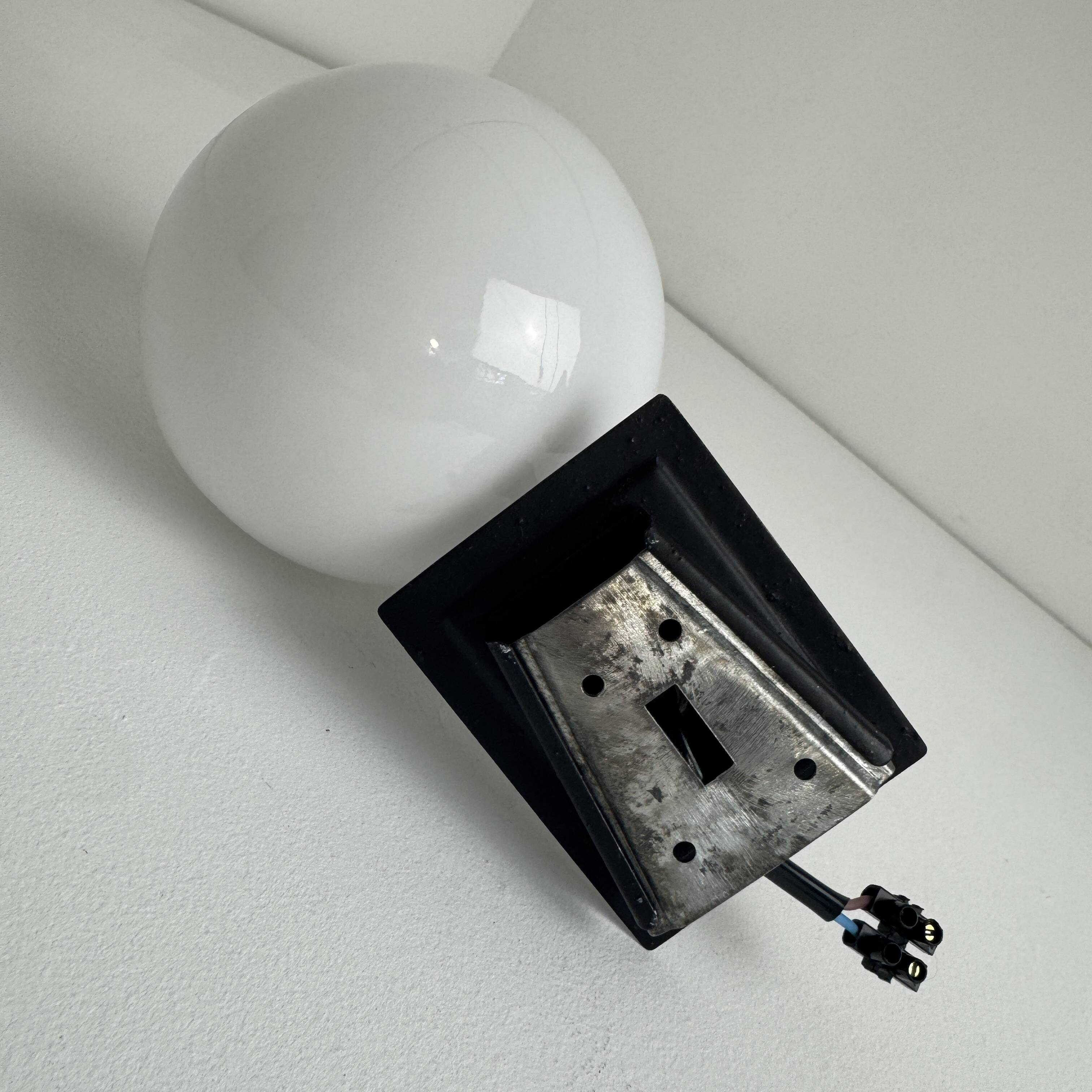 Old small "targetti" vintage wall light