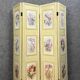 Large 4-panel Living Room Bedroom Privacy Screen circa 1940
