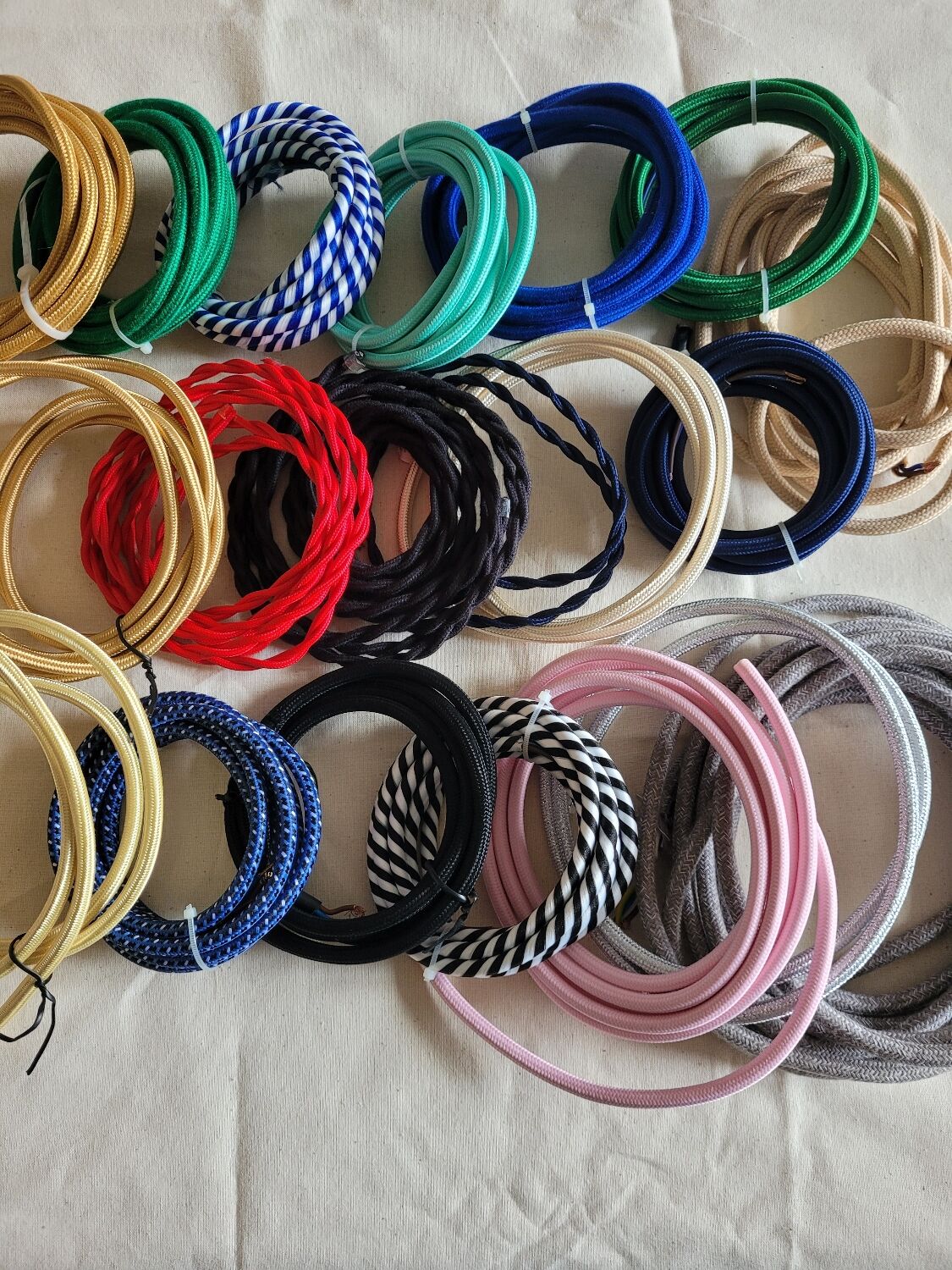 Frosted glass lamp with golden trims