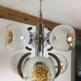 Murano glass chandelier by Mazzega, 70s