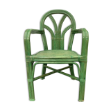 Rattan armchair