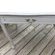 Vintage wood and brass desk