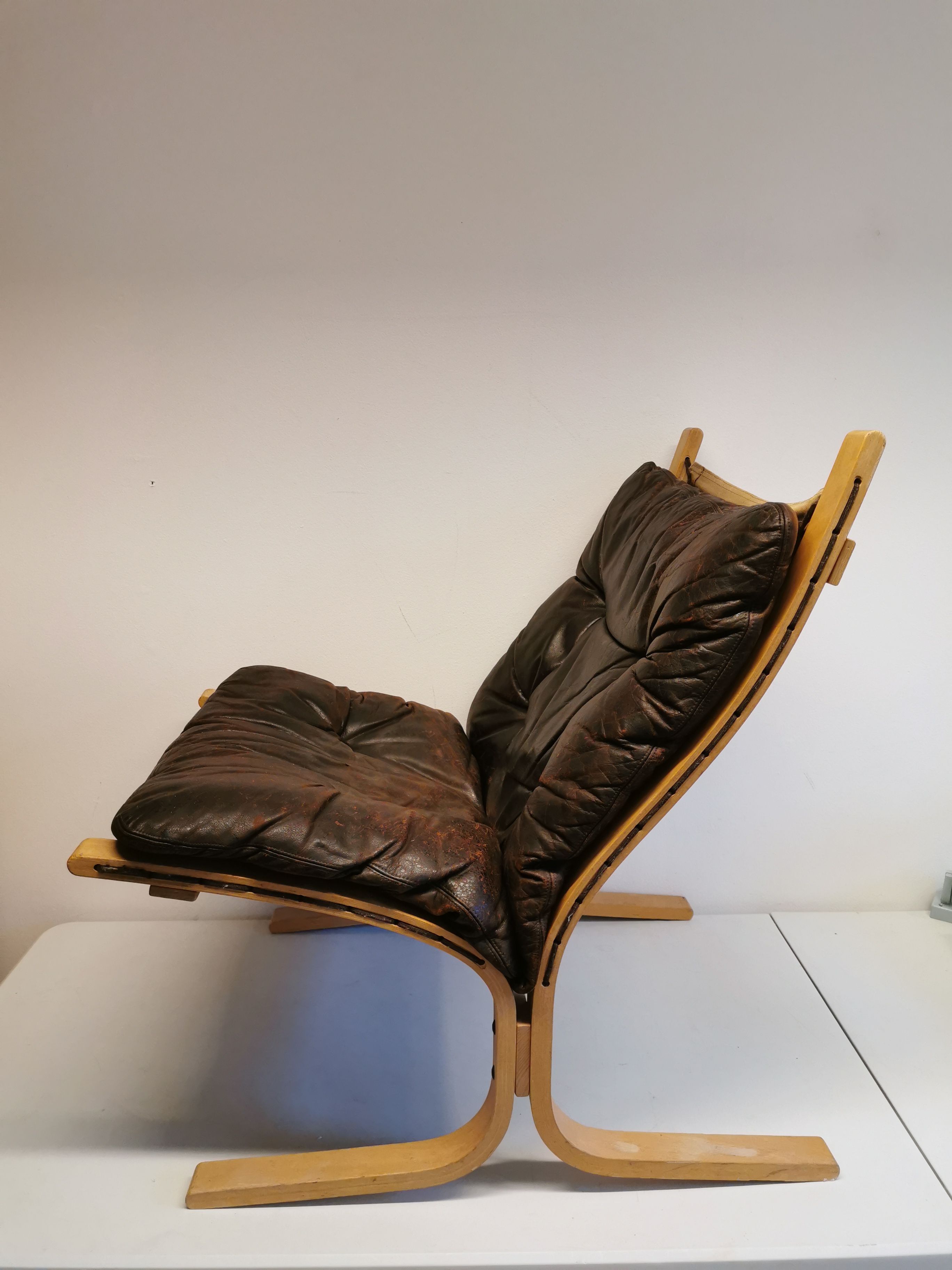 Armchair designed by Ingmar Relling, produced by Westnofa Norway, 1970s-80s