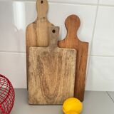 Set of wooden cutting boards