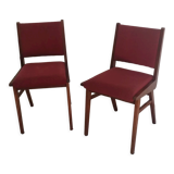 Pair of vintage chairs year 50
