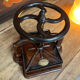 Press to bind stationery of progress