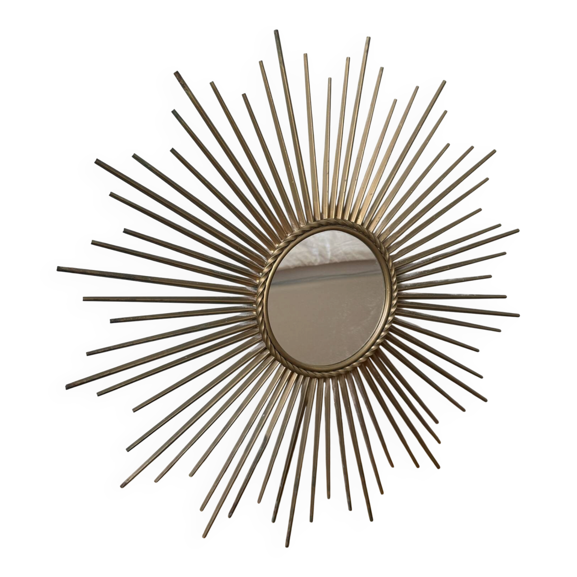 Miroir soleil Chaty Vallauris signé