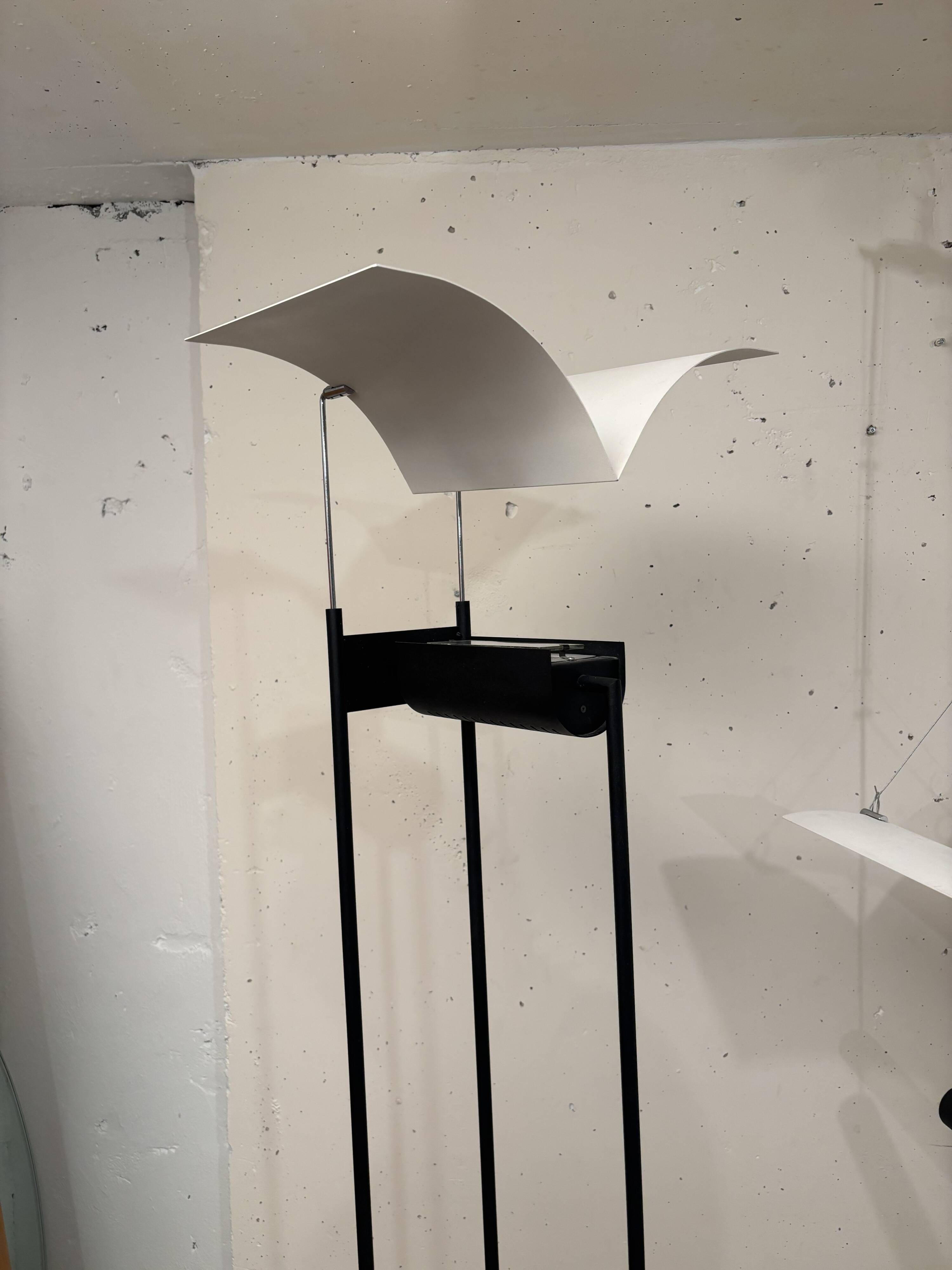 Fenix floor lamp, Jorge A. Garcia Garay, 1980