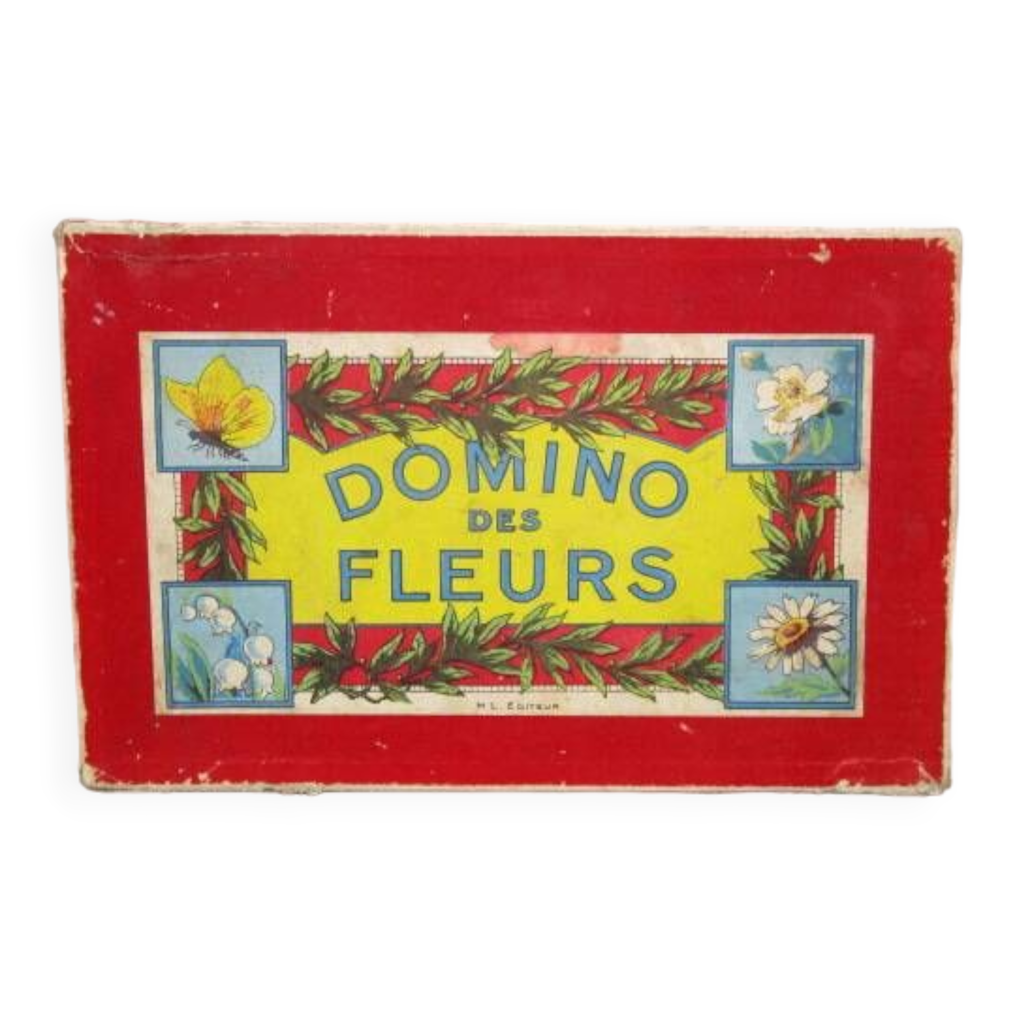 Ancient game “domino of flowers”