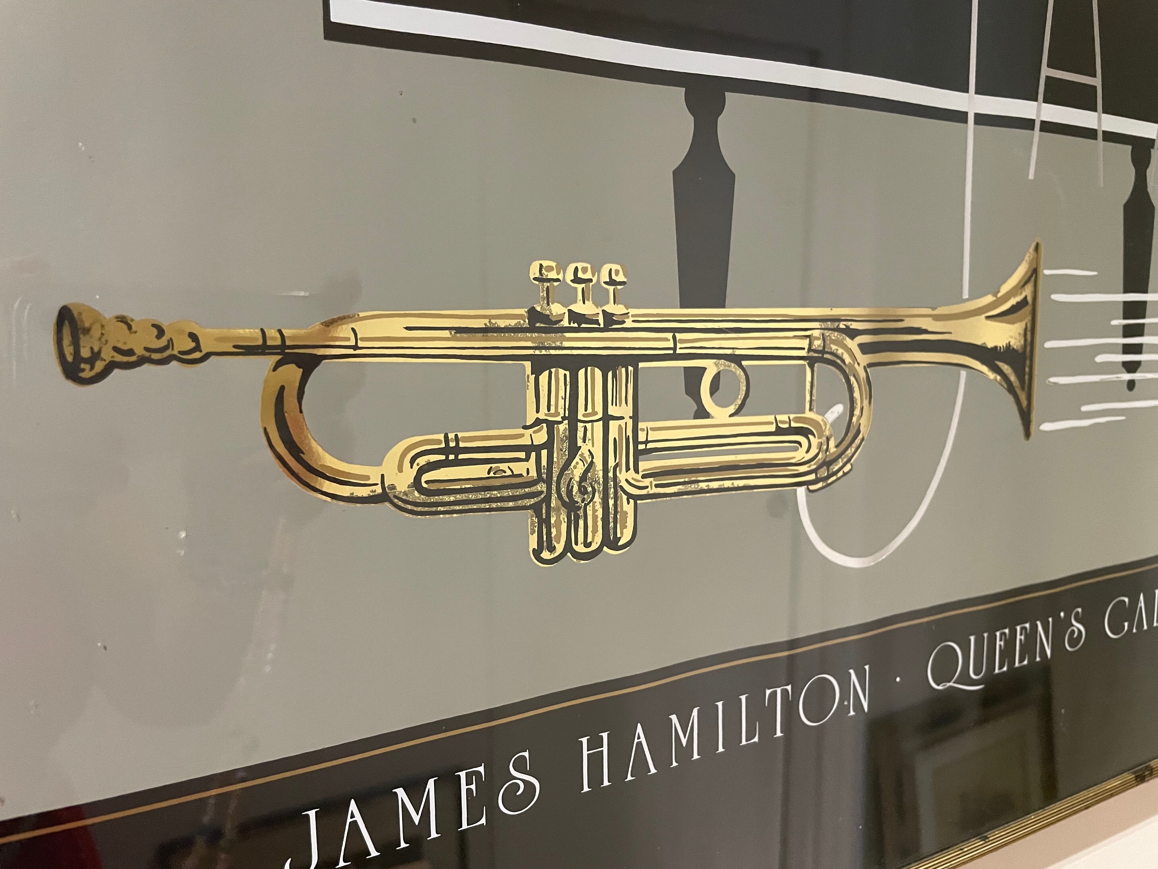 ジェームズ・ハミルトン　絵　JAZZ  James Hamilton ジェームズ・ハミルトン 絵 JAZZ James Hamilton ジェームズ