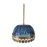 Blue glass suspension