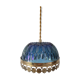 Blue glass suspension